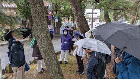 現地見学会の風景